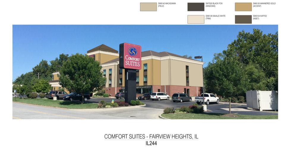 Comfort Suites Fairview Heights Exteriér fotografie